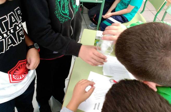 Detectives en el cole Félix Morales consumo salud escuela CEIP Montaña Pacho 2016